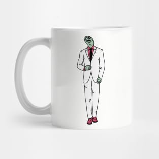 Lizard in a suit Mug